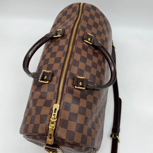 Louis Vuitton Speedy 35 Bandouliere Damier Ebene